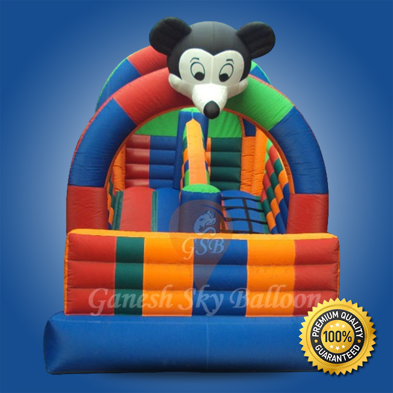 Inflatable Sliding Bouncy, Jumping Jhula for kids