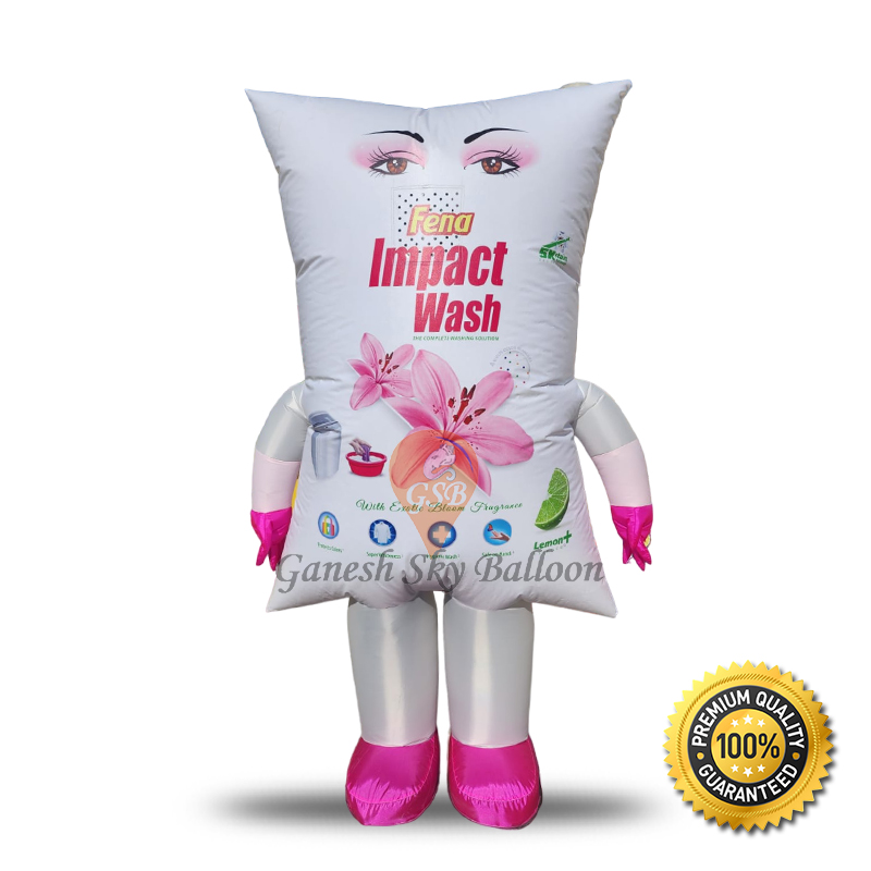 Walking Character for Product Advertisement