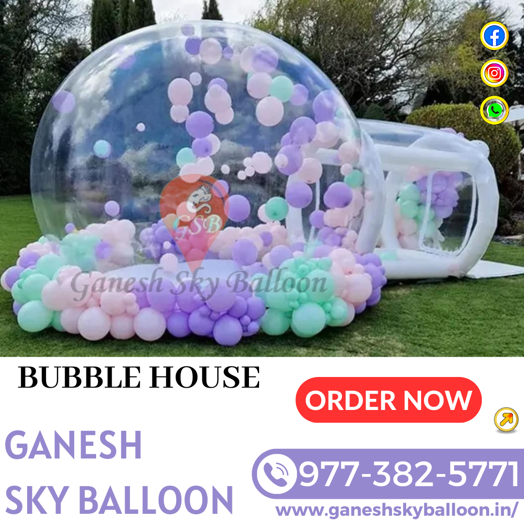 Transparent bubble House inflatable