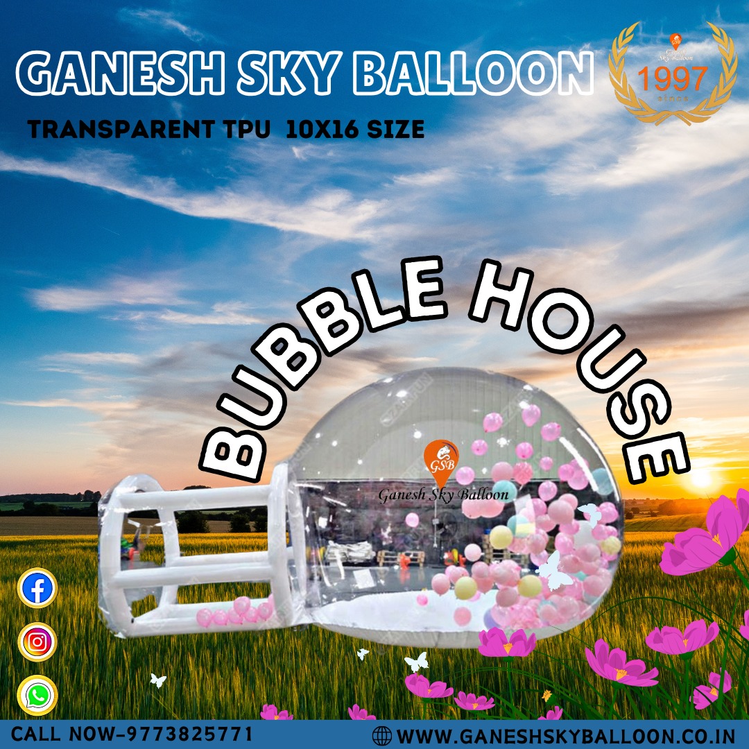 Transparent bubble House inflatable