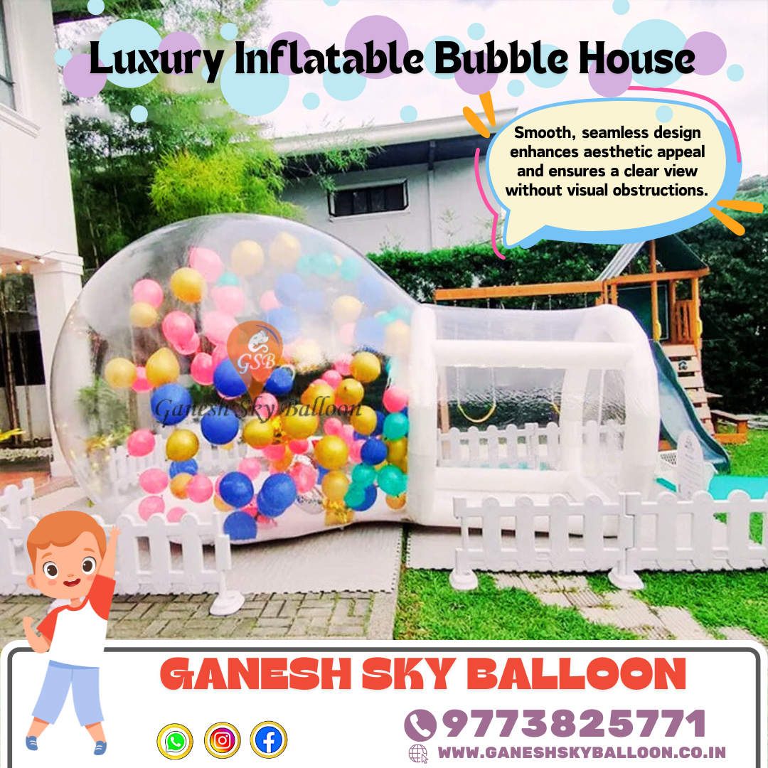 Transparent bubble House inflatable