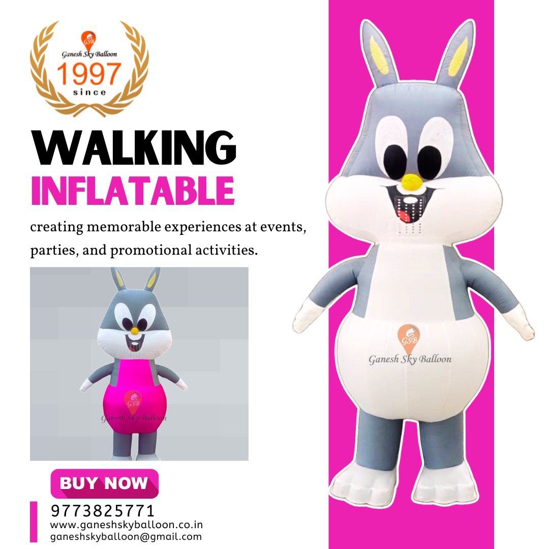 Character walking Inflatable