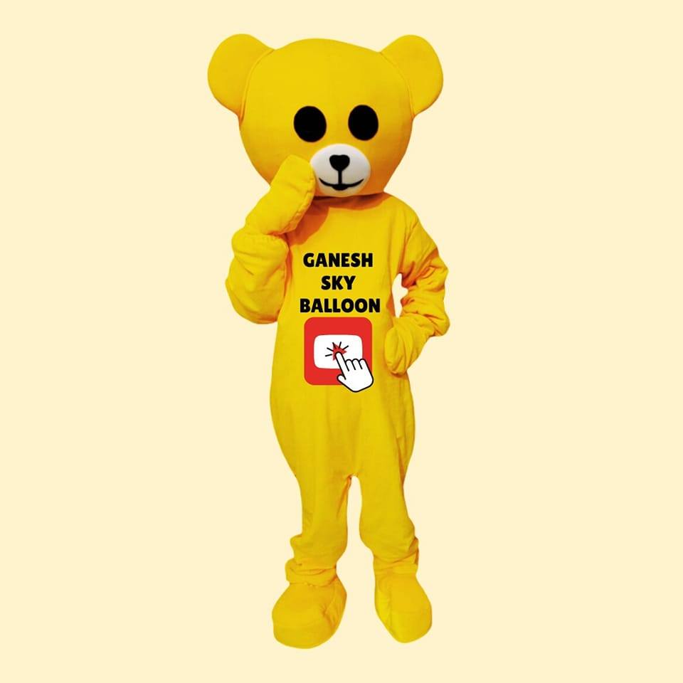 Teddy Mascot Costume